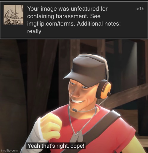 snowflake energy | image tagged in yeah that's right cope | made w/ Imgflip meme maker