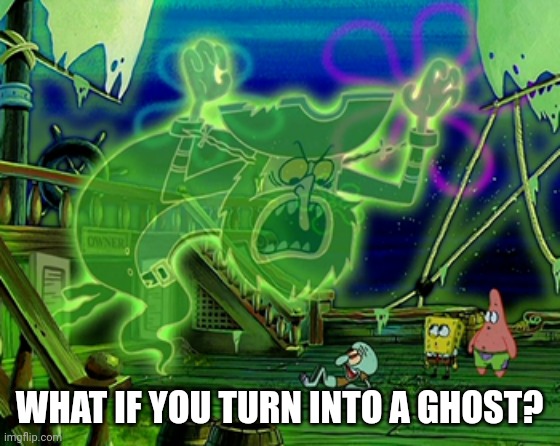 WHAT IF YOU TURN INTO A GHOST? | made w/ Imgflip meme maker