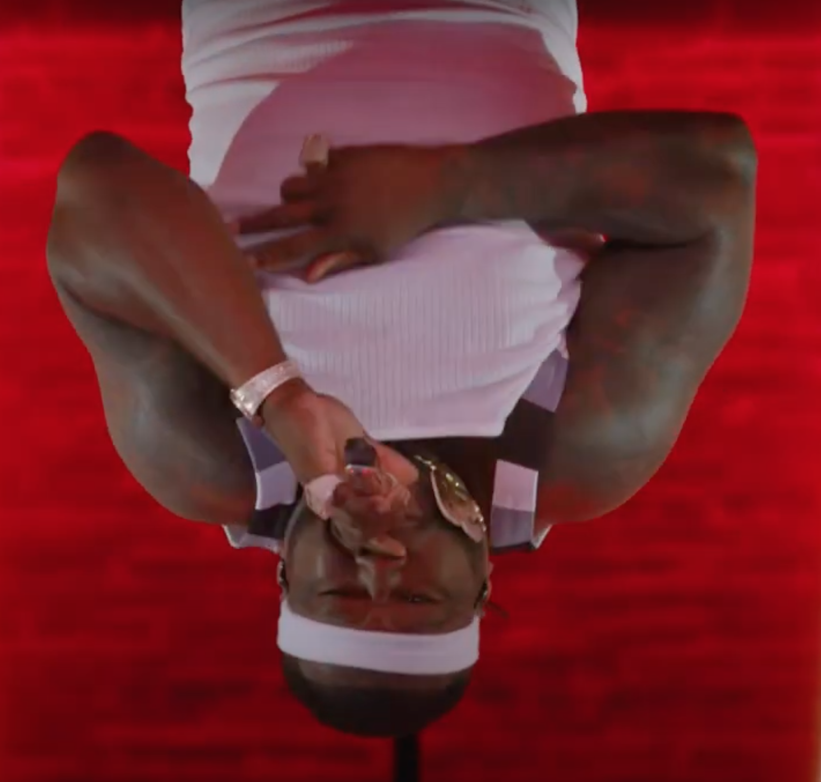 50 cent upside down Blank Meme Template