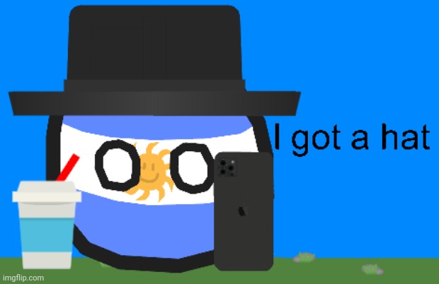 He got a hat | image tagged in he got a hat | made w/ Imgflip meme maker