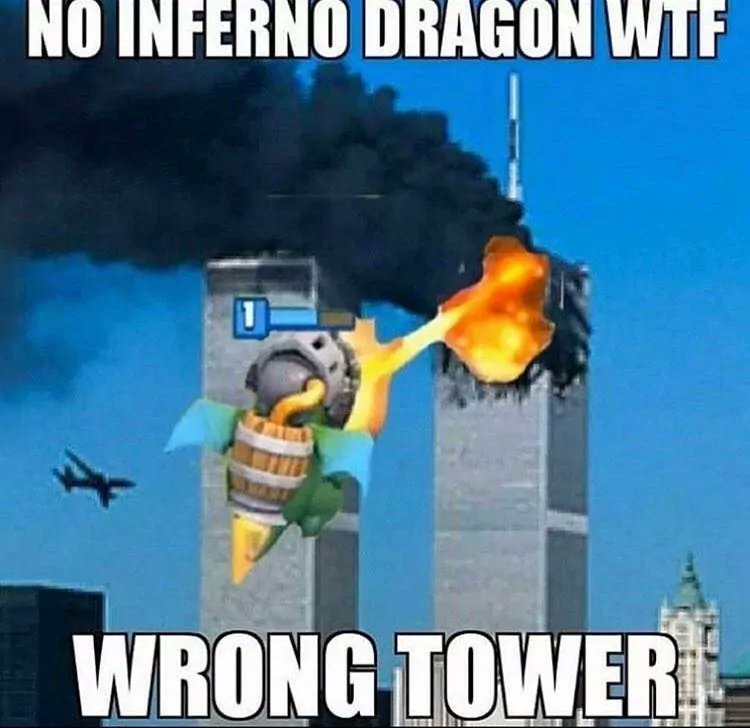 High Quality Twin towers Blank Meme Template