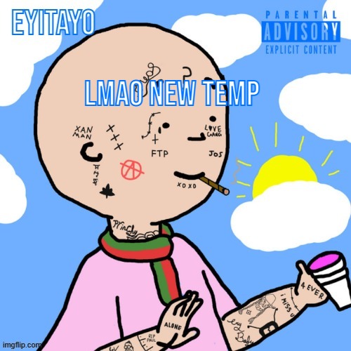Crack Caillou Temp | lmao new temp | image tagged in crack caillou temp | made w/ Imgflip meme maker