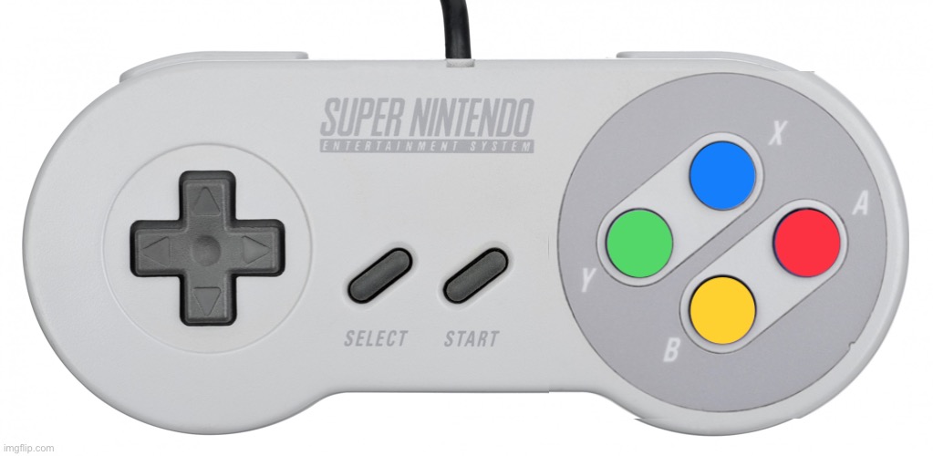 Super Nintendo controller | image tagged in super nintendo controller,super famicom | made w/ Imgflip meme maker