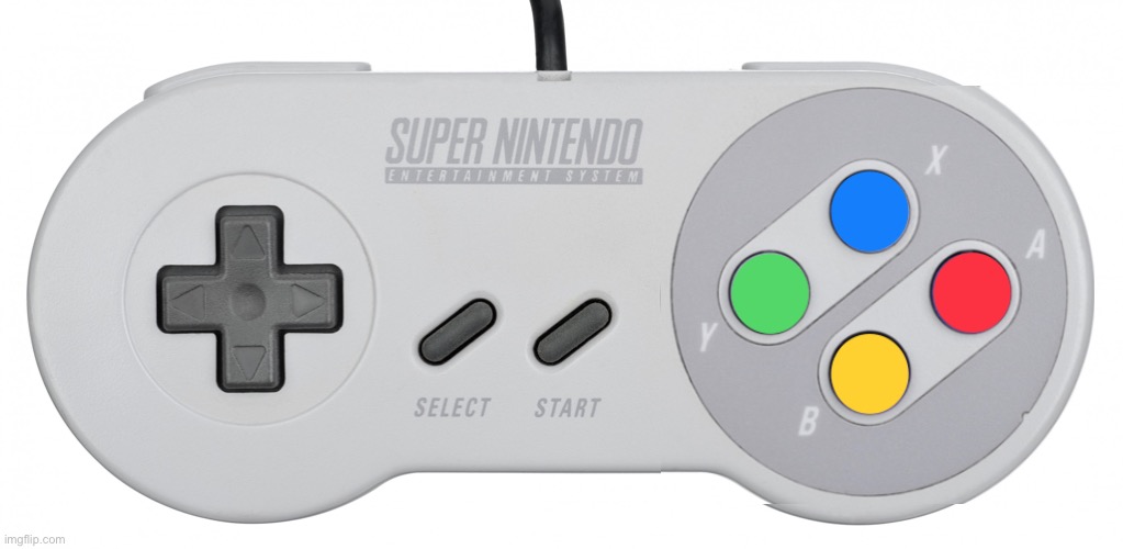 Super Nintendo controller - Imgflip