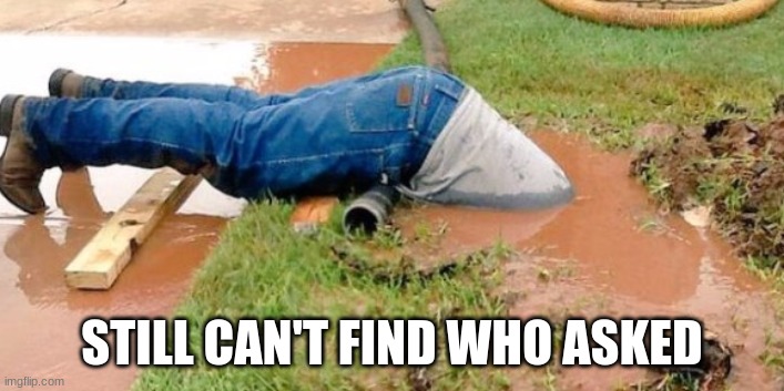STILL CAN'T FIND WHO ASKED | made w/ Imgflip meme maker