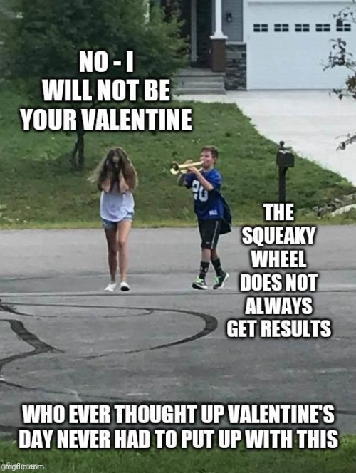 Happy Valentine's Day | image tagged in boys vs girls memes,valentine's day memes,happy valentine's day,puppy love memes,leave me alone,funny memes | made w/ Imgflip meme maker