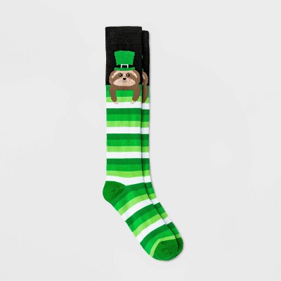 Sloth St. Patrick’s Day socks Blank Meme Template