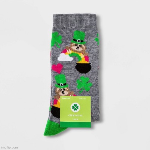 Image tagged in sloth st patrick s day socks - Imgflip
