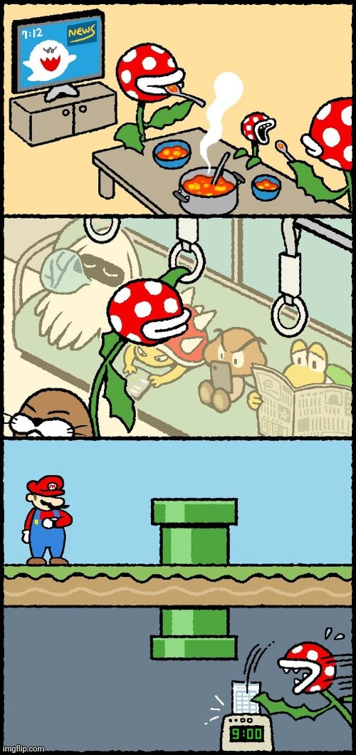 ALMOST LATE FOR WORK | image tagged in super mario bros,work,comics/cartoons | made w/ Imgflip meme maker