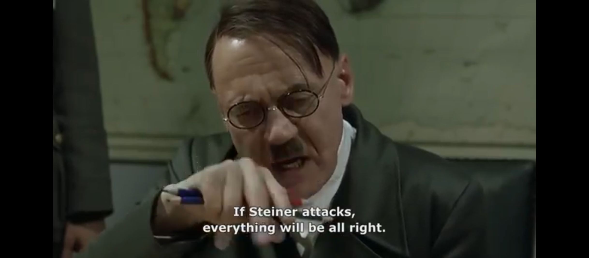 High Quality Angriff Steiners - Der Untergang Blank Meme Template