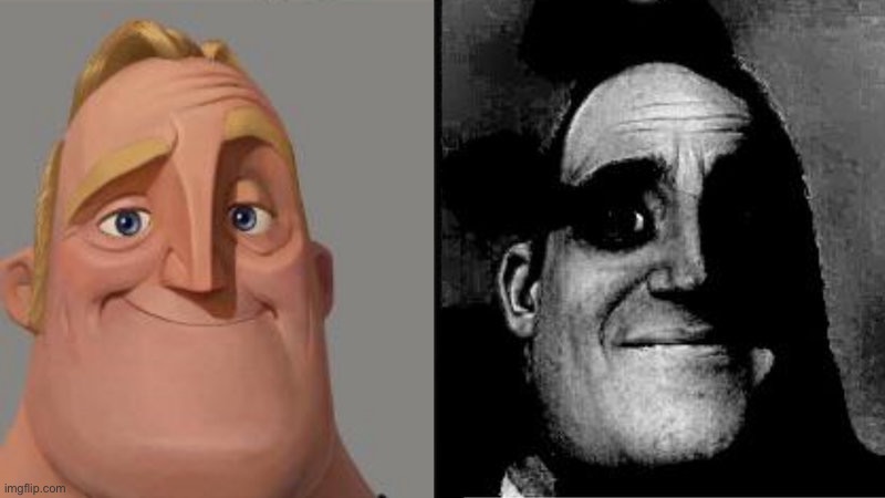 Mr Incredible Uncanny | image tagged in mr incredible uncanny | made w/ Imgflip meme maker