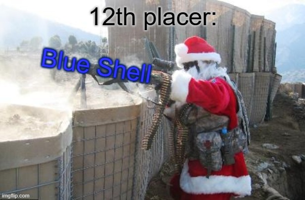 Hohoho Meme | 12th placer: Blue Shell | image tagged in memes,hohoho | made w/ Imgflip meme maker
