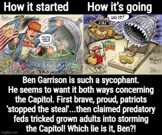 HYPOCRITE CARTOONIST SYCOPHANT | image tagged in ben garrison,gop hypocrite,conservative hypocrisy,why not both,lies,which lie | made w/ Imgflip meme maker