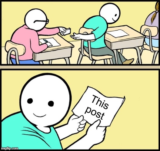 Wholesome note passing | This post | image tagged in wholesome note passing | made w/ Imgflip meme maker