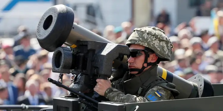 Ukrainian Javelin Blank Meme Template