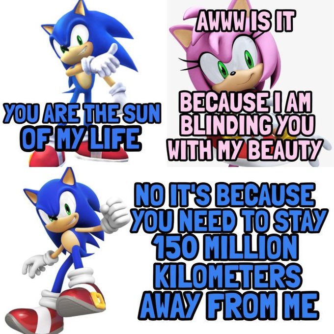 Sonic Blank Meme Template