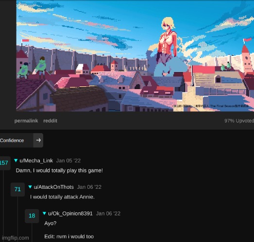 id attack annie too | made w/ Imgflip meme maker