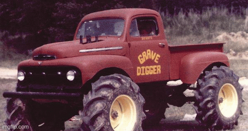Grave digger | image tagged in gifs,grave digger | made w/ Imgflip images-to-gif maker