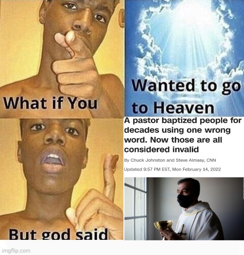 Well I'll be damned! | image tagged in but god said meme blank template,dank,christian,memes,r/dankchristianmemes | made w/ Imgflip meme maker