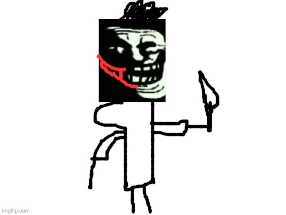 October 3rd 2008 the "jeff the killer" incident | image tagged in blank white template,trollge,creepypasta | made w/ Imgflip meme maker