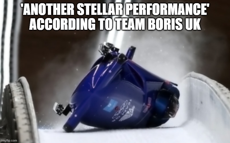 'ANOTHER STELLAR PERFORMANCE'
ACCORDING TO TEAM BORIS UK | made w/ Imgflip meme maker