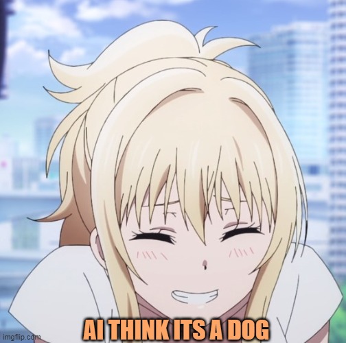 Ai internal laughing | AI THINK ITS A DOG | image tagged in ai internal laughing | made w/ Imgflip meme maker