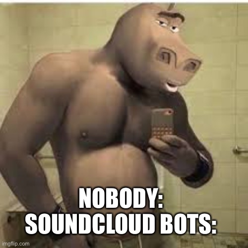 Nobody soundcloud bots: I don’t know what this has to do with games. I had noMore fun reposts | NOBODY:

SOUNDCLOUD BOTS: | image tagged in memes,soundcloud | made w/ Imgflip meme maker
