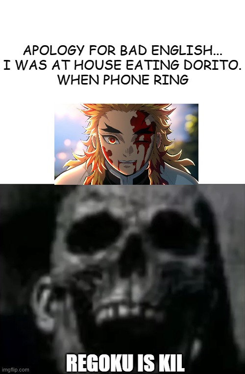 This skeleton will catch you for posting anti anime memes  Imgflip