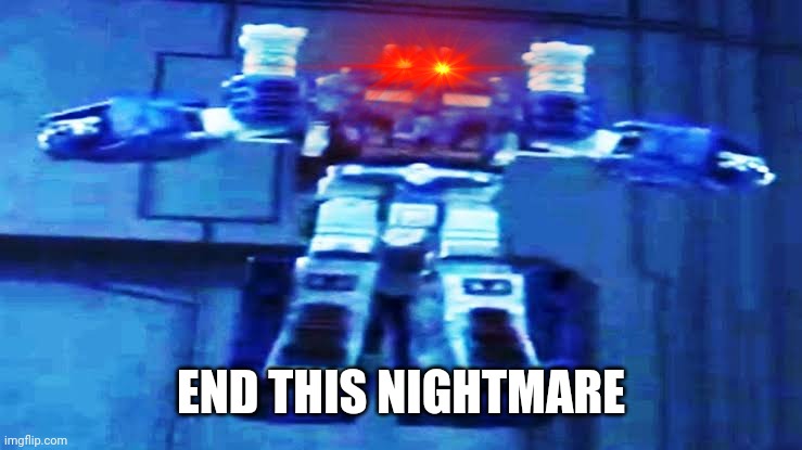 U | END THIS NIGHTMARE | image tagged in u | made w/ Imgflip meme maker