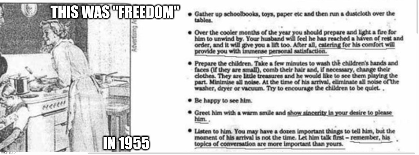 hey ladies | THIS WAS "FREEDOM"; IN 1955 | image tagged in meme,history | made w/ Imgflip meme maker