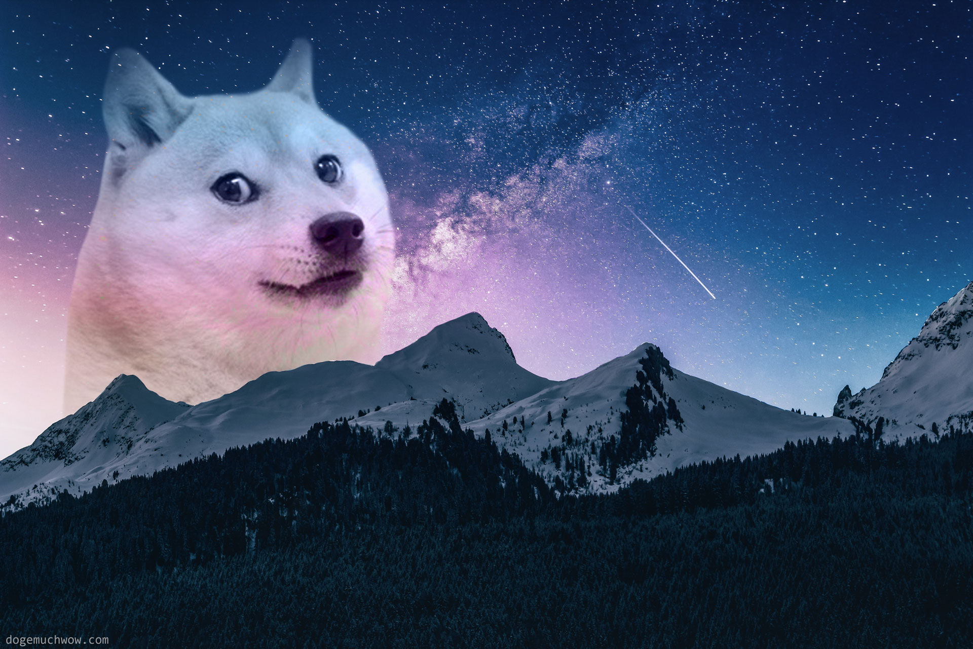 Doge god Blank Meme Template