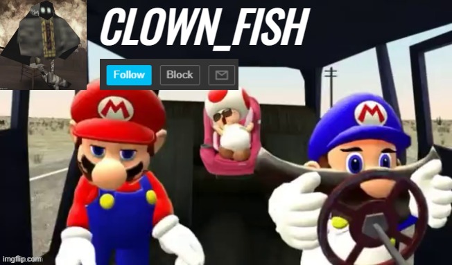 Clown_fishs smg4  announcement  template Blank Meme Template