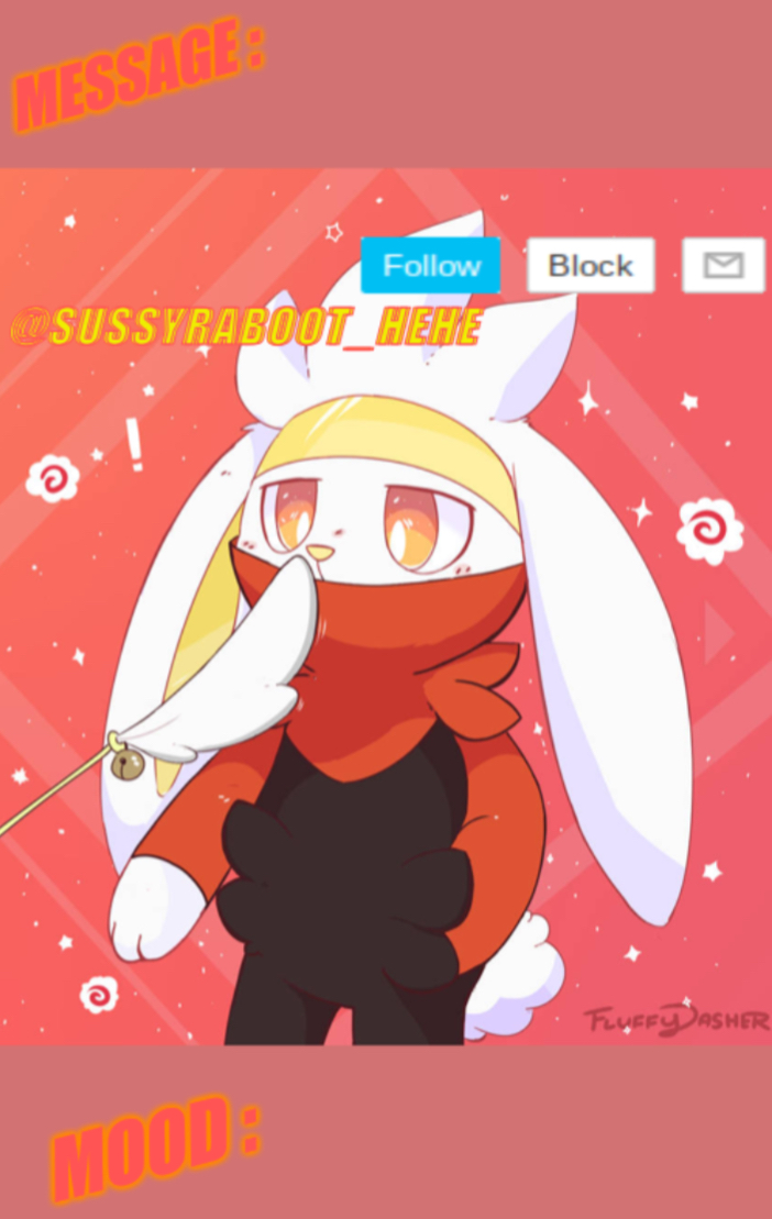 Sussy Raboot announcement Blank Meme Template