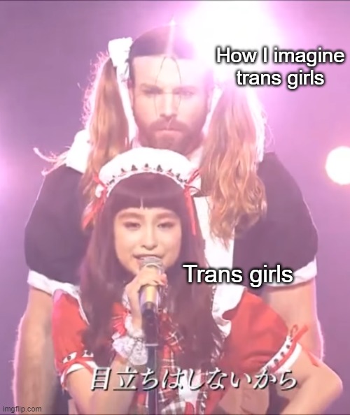 I met her in a club down in old Soho | How I imagine trans girls; Trans girls | image tagged in memes,transgender | made w/ Imgflip meme maker