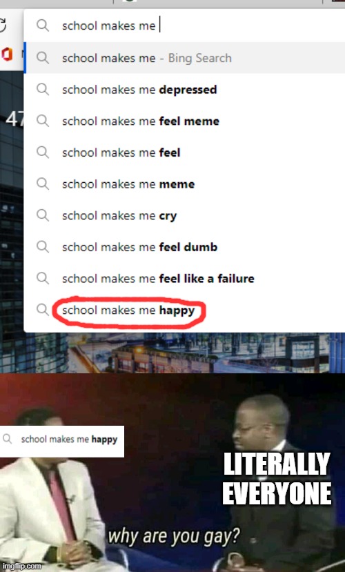 WTF is this? | LITERALLY EVERYONE | image tagged in why are you gay,school meme,what the hell is this | made w/ Imgflip meme maker