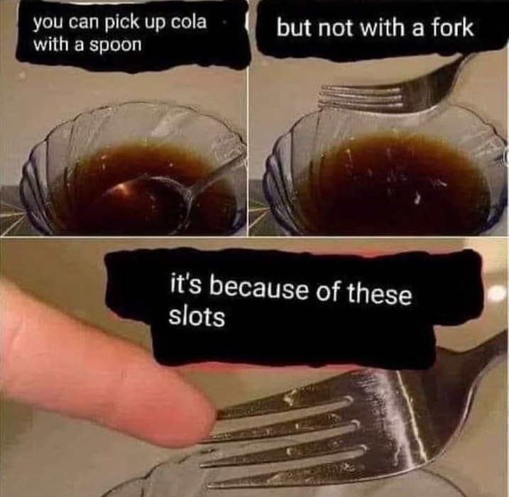 You can pick up cola with a spoon Blank Meme Template