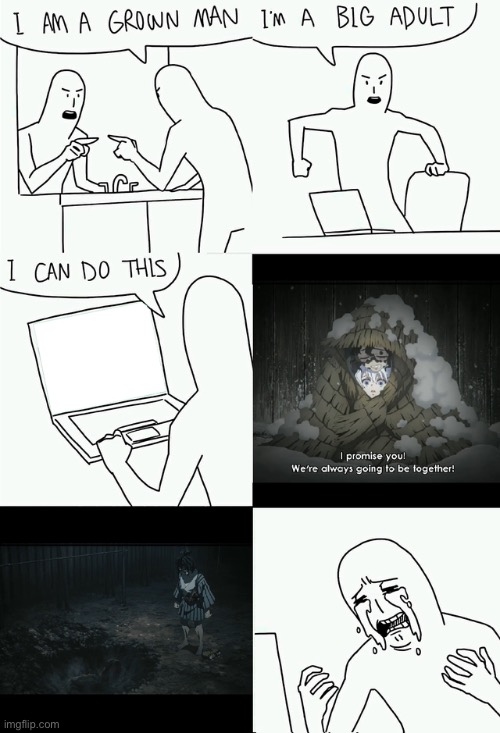This stuff right here was sad | image tagged in anime | made w/ Imgflip meme maker