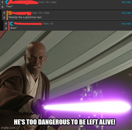 HE'S TOO DANGEROUS TO BE LEFT ALIVE! | image tagged in he's too dangerous to be left alive | made w/ Imgflip meme maker