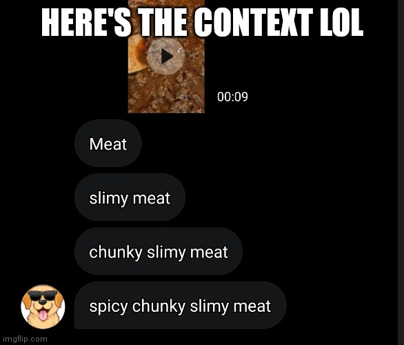 HERE'S THE CONTEXT LOL | made w/ Imgflip meme maker