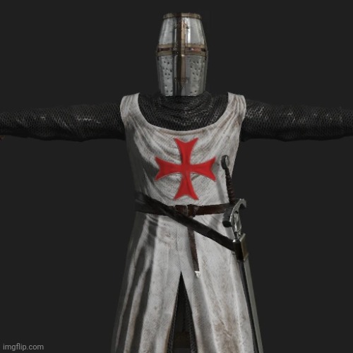 What I try to be | image tagged in t posing crusader | made w/ Imgflip meme maker