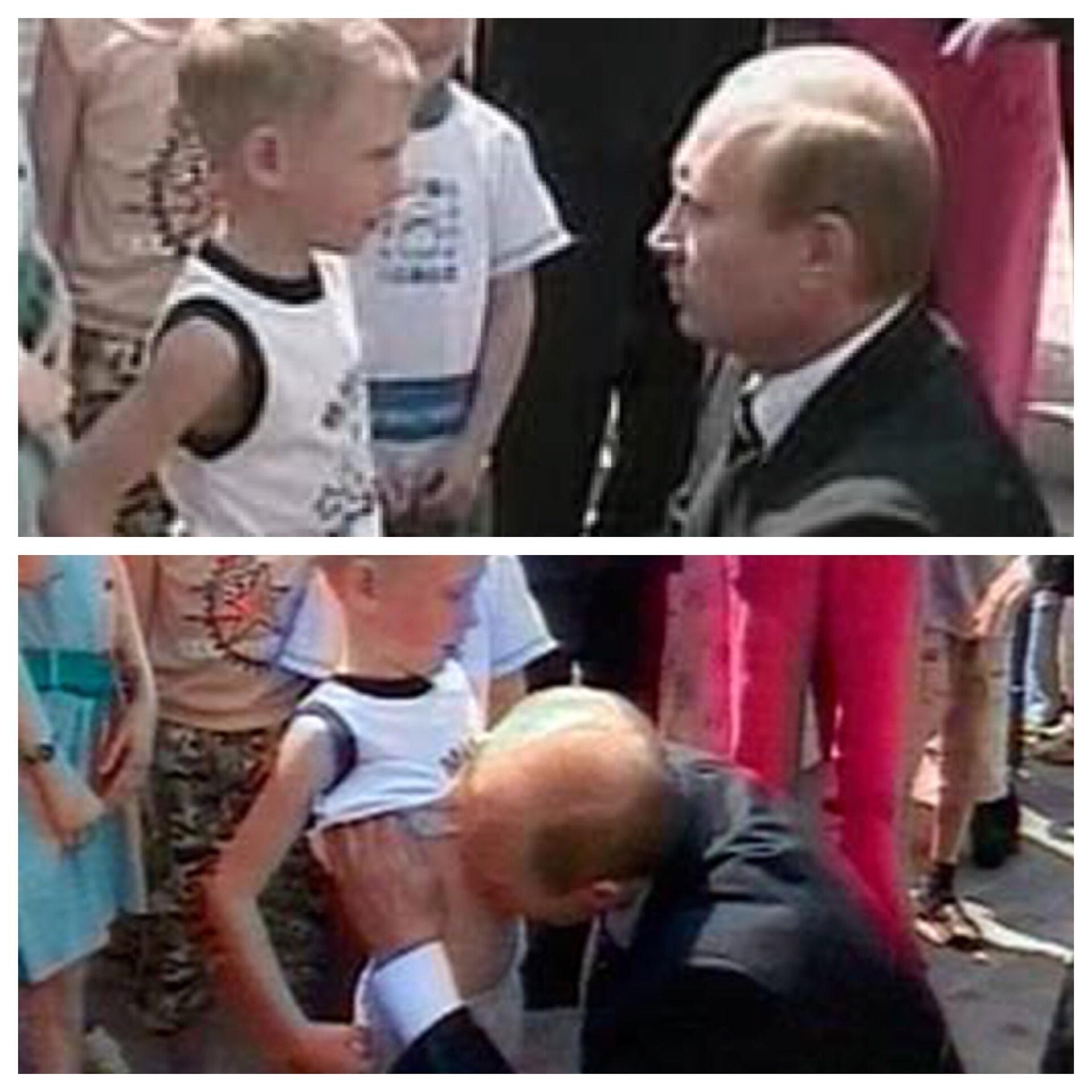 Creepy putin Blank Meme Template