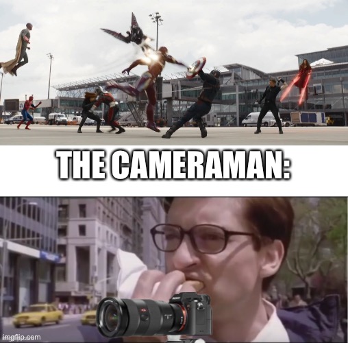 THE CAMERAMAN: | made w/ Imgflip meme maker