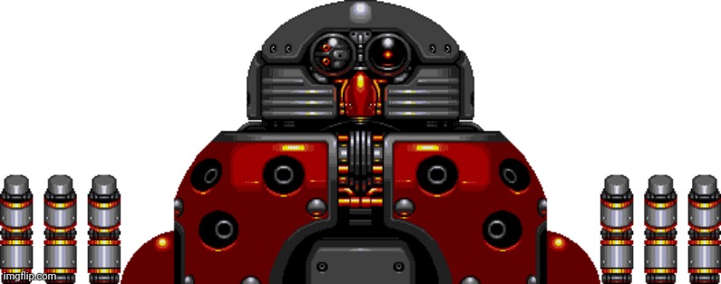 Giant Eggman Robo! | image tagged in giant eggman robo | made w/ Imgflip meme maker