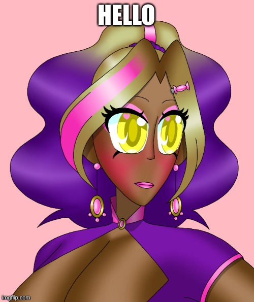 Kashiko Murasaki 2 | HELLO | image tagged in kashiko murasaki 2 | made w/ Imgflip meme maker