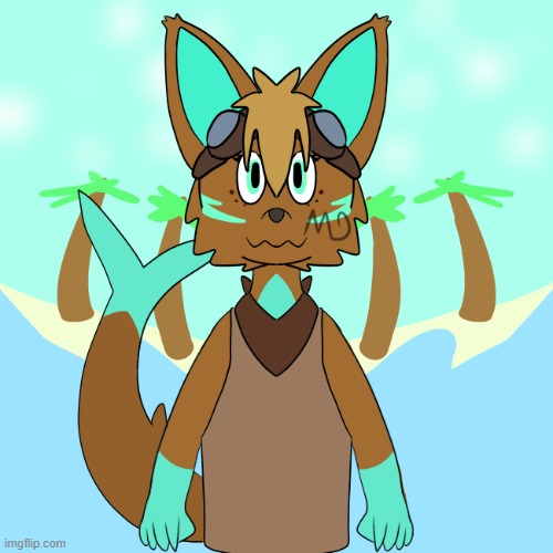 Wasabi, my friends character, my art | image tagged in furry,bat,wolf,shark,i dont know what this is actually,eh its one of those | made w/ Imgflip meme maker