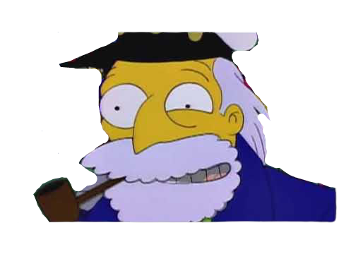 Capitán Simpson Blank Meme Template