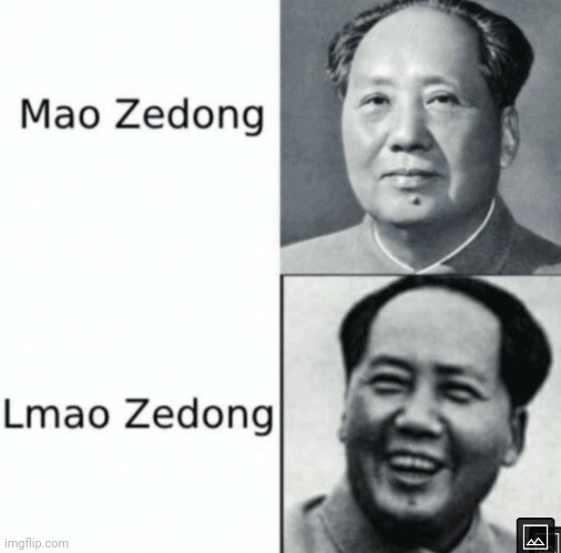image tagged in mao zedong,lmao | made w/ Imgflip meme maker