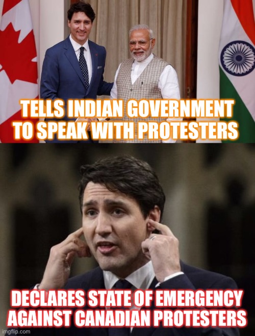 Trudeau Blank Meme Template
