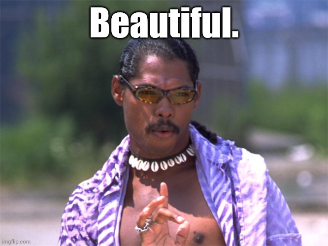 Pootie Tang say: | Beautiful. | image tagged in pootie tang say | made w/ Imgflip meme maker