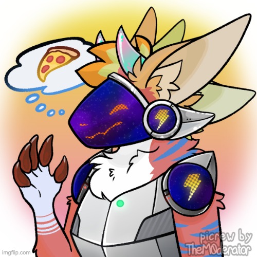 DO NOT STEAL! This is my protogen character and her name is Nova | image tagged in oc,protogen,furry,fluffy | made w/ Imgflip meme maker
